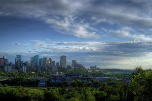 Enjoy the city view after moving to Edmonton